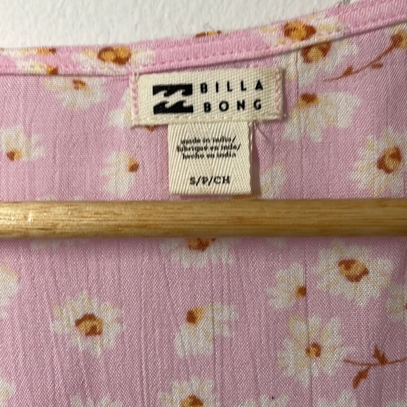 Billabong Spring Romance Mini Wrap Dress - Picture 7 of 11